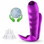 Stymulator silikonowy do majtek Fox USB 7 funkcji z ogrzewaniem - 13